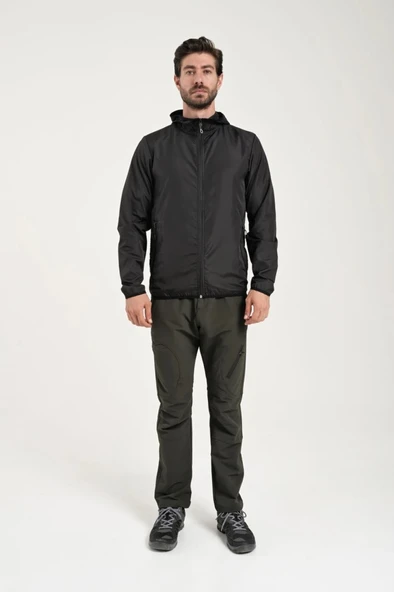 Exuma Erkek Siyah Yağmurluk 1311002 - 10