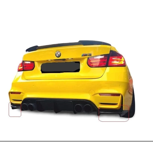 Bmw F30 M3 Vorsteiner Sağ Sol Arka Flap (Plastik)