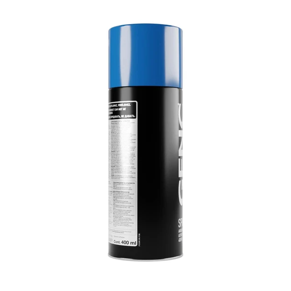 Genç Sprey Boya Düz Renkler 5017 Boncuk Mavi 400 ml - 3