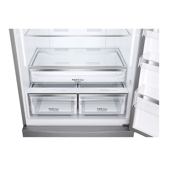 LG GTL569PSAM Kombi No Frost Inox Buzdolabı - Resim 2