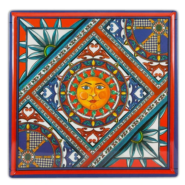 Baci Milano Sole Mio Kare Tepsi Melamin 35x35 cm