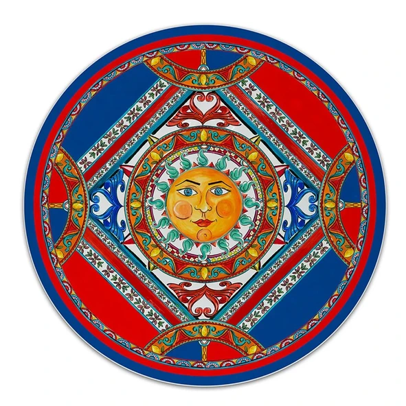 Baci Milano Sole Mio Yuvarlak Tepsi Melamin 48 cm ürün görseli