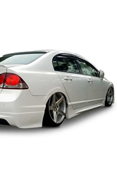 Honda Civic Fd6 Mugen RR Yan Marşpiyel (Plastik) - 1