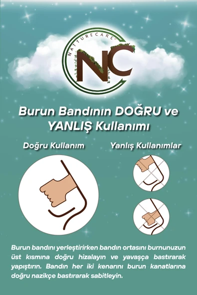 Yeni Nesil Horlama Önleyici Burun Bandı Yuvarlak Nefes Alma Aparatı 5'li Set Skin 60*22 mm - 3