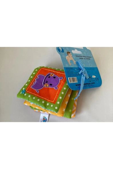SOZZY TOYS Sozzytoys Gergedan Hikaye Kitabım, Hışırtılı Kitap - Nakışlı