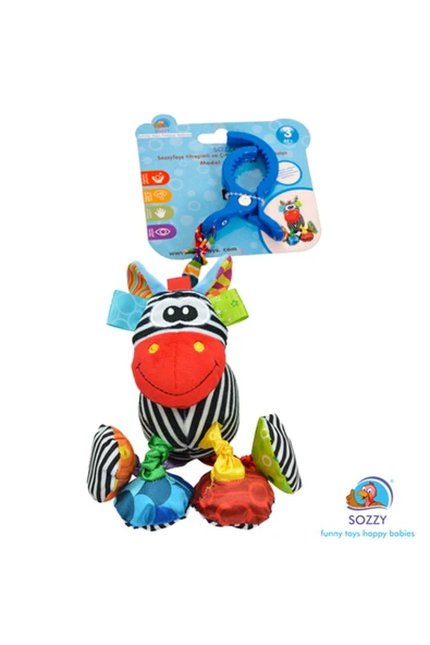 SOZZY TOYS Titreşimli Ve Çıngıraklı Hayvanlar Eşek - 2