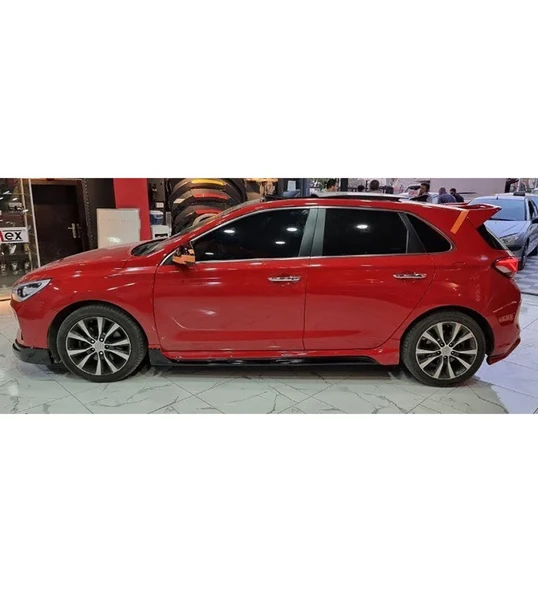 Hyundai i30 Plastik Yan Marşpiyel 2017 ve Sonrası Dayanıklı Kolay Montajlı - 2