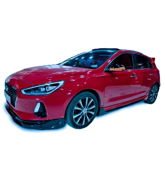 Hyundai i30 Plastik Yan Marşpiyel 2017 ve Sonrası Dayanıklı Kolay Montajlı - 1
