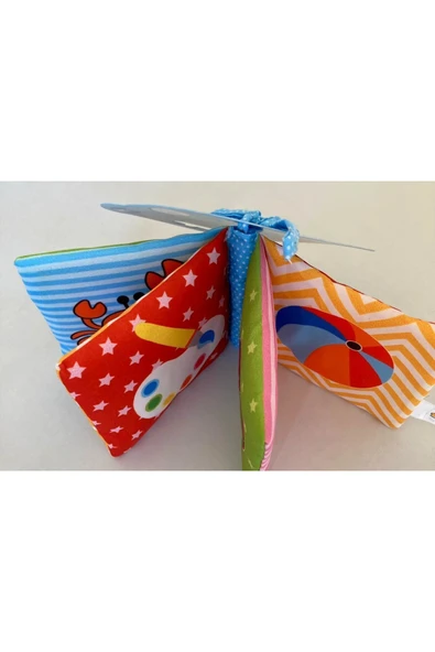 SOZZY TOYS Sozzytoys Gergedan Hikaye Kitabım, Hışırtılı Kitap - Nakışlı - 2
