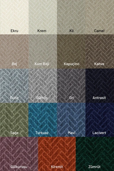 Jakarlı Şönil Koltuk Örtüsü  | Çekyat Örtüsü | Koltuk Şalı 175x300Kaymaz Gül Kurusu - Resim 5