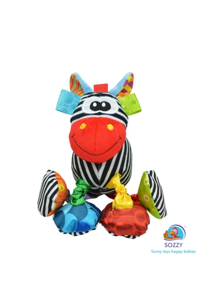 SOZZY TOYS Titreşimli Ve Çıngıraklı Hayvanlar Eşek