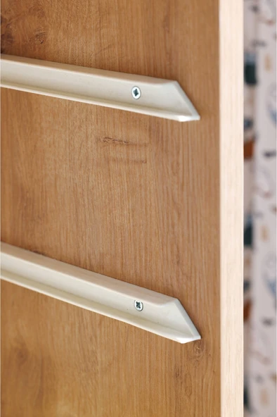 Babywhen Oyuncak Dolabı 6 Raflı Ahşap - 7