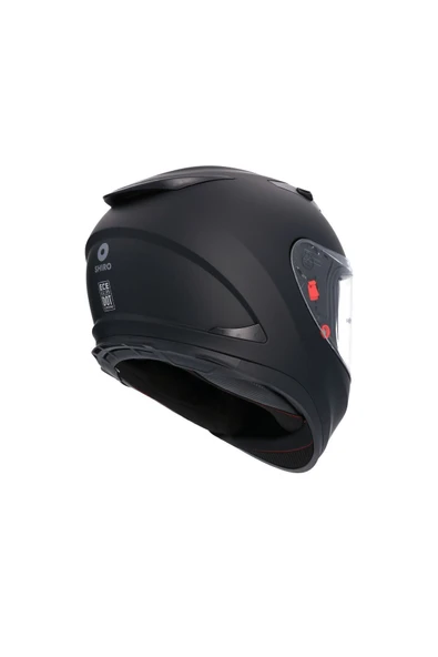 FULLFACE SH-605SV SHADOW SOLİD MATT BLACK - 3