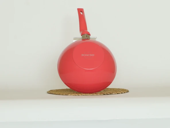 Bonera 24 Cm Pembe Wok Tava - 4