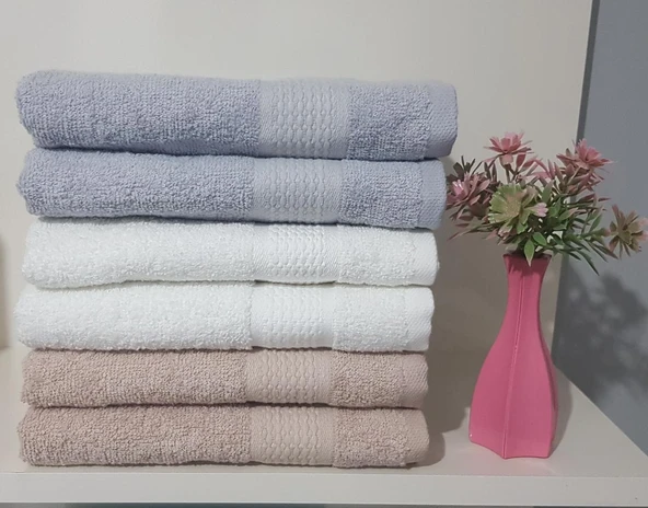 Sevgililer Gününe Özel 6lı Havlu seti Otantik