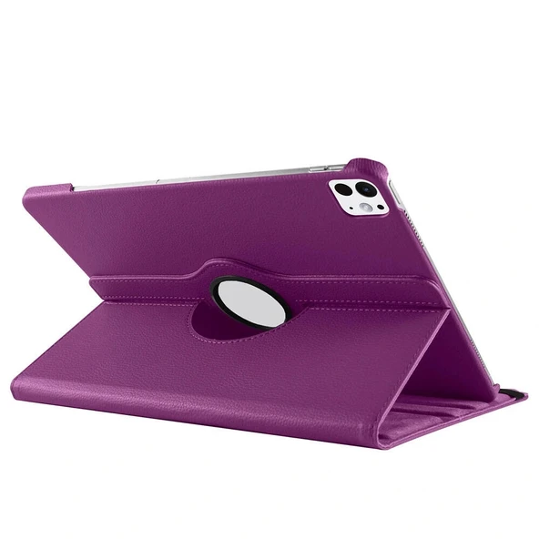 iPad Pro 13 2024 Dönebilen Standlı Kılıf - 10