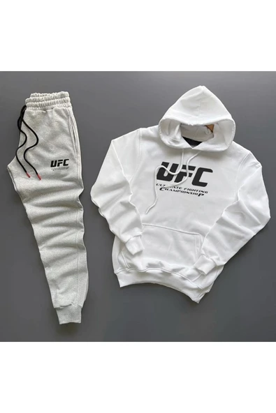 UFC Kanguru Sweatshirt Hoodie + Eşofman Kombin