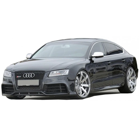 Audi A5 8P3 2008 - 2016 Sportback 4 Kapı RS5 Yan Marşpiyel Seti (Plastik)