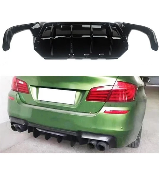 Bmw F10 M Tech (2010-2017) M5 Competition Arka Tampon - Difüzör (Plastik)