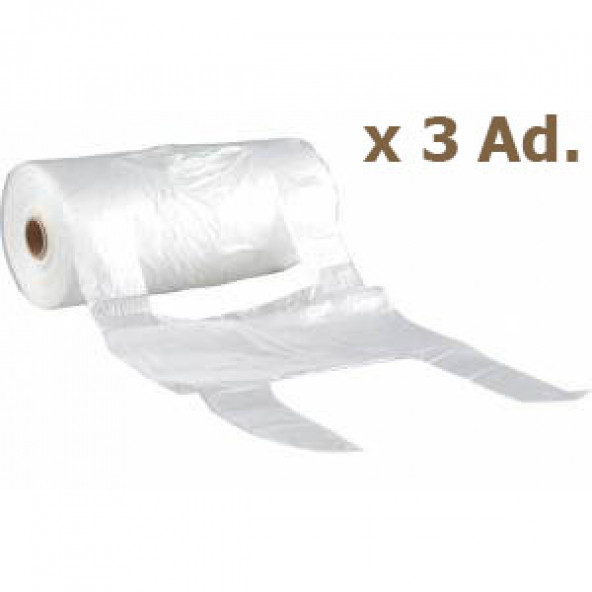 Rulo Manav Poşeti Büyük 200 Lü (3 Rulo)