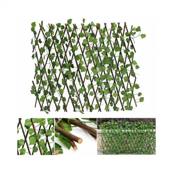 Yapay Sarmaşık Asma Yaprağı 210 cm 1 Dal - 4