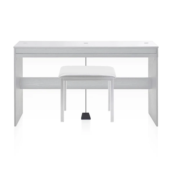 Jwin SDP-92 Tuş Hassasiyetli 88 Tuşlu Kapaklı Dijital Piyano + Tabure - Beyaz - 3