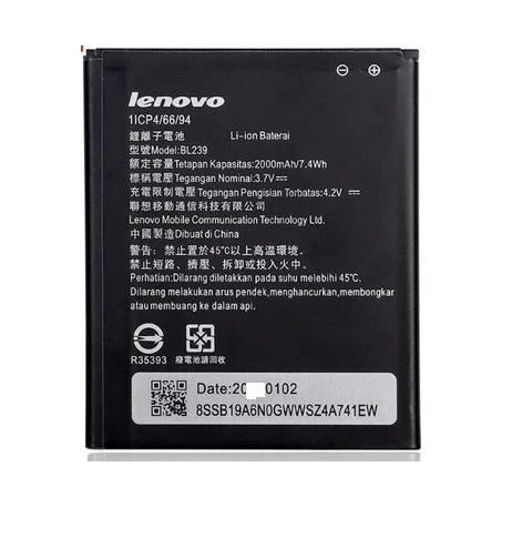 Lenovo A399/A330e Pil Batarya ürün görseli