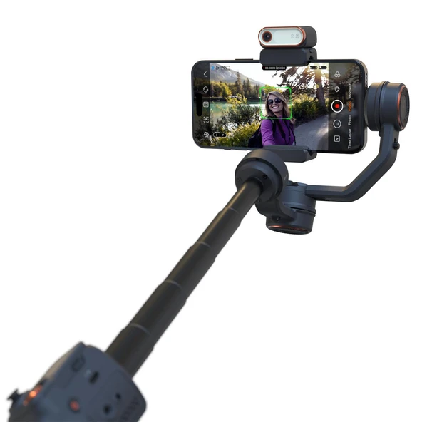 Hohem iSteady M7 Kit Yapay Zeka Takip Sensörlü 3 Eksenli Telefon Sabitleyici Gimbal - 4