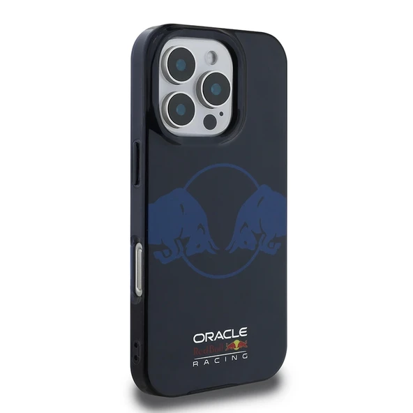 Apple iPhone 16 Pro Kılıf Redbull Orjinal Lisanslı M-safe Şarj Özellikli IML Çift Boğa Baskılı Sert PC  Kapak - Resim 3