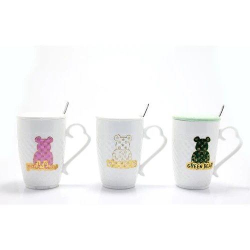 Periboia Ayıcık Tasarımlı Porselen Kupa Bardak