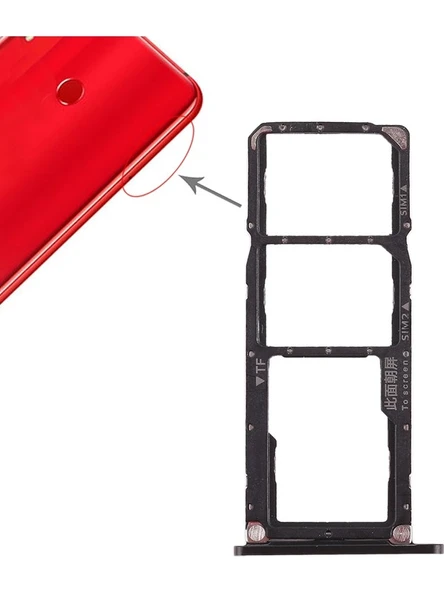 Huawei Honor 8x Max Için Tepsi + Mikro Sd Kart Tepsisi - Resim 8