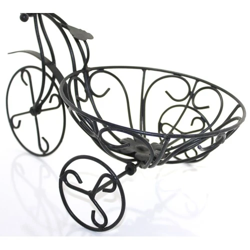 Periboia Ferforje Dekoratif Bisiklet Çiçeklik - Resim 2