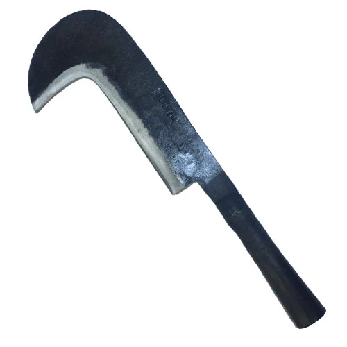 Sürmene Demir Saplı Orak - 43 cm Uzunlukta Geleneksel Tahıl Hasadı TdrTR
