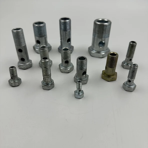 Delikli Mazot Civatası Uzun M12x1.5 - Resim 2