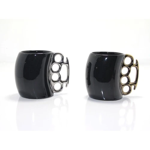 Periboia Porselen Muşta Tasarımlı Kupa Bardak