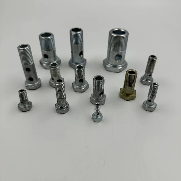 Delikli Mazot Civatası Uzun M14x1.5 - Resim 5