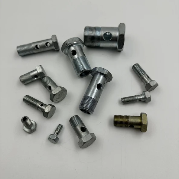 Delikli Mazot Civatası Kısa M12x1 - Resim 7