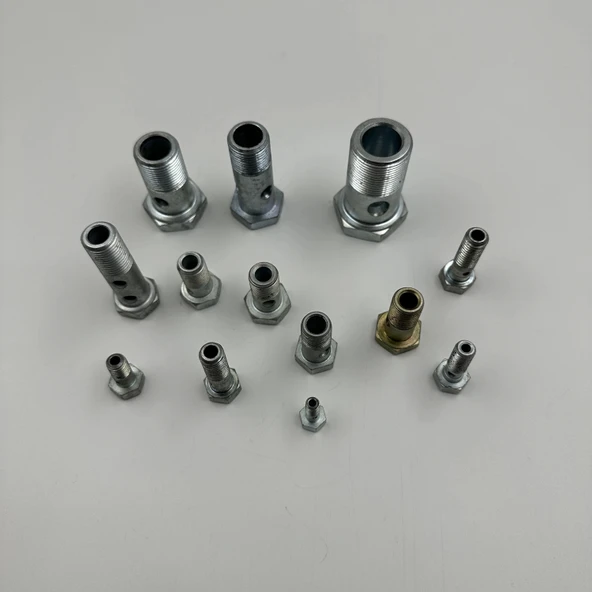 Delikli Mazot Civatası Uzun M12x1 - Resim 3