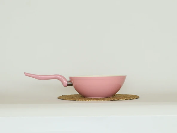 WOK TAVA 24 CM GÜLKURUSU - 3