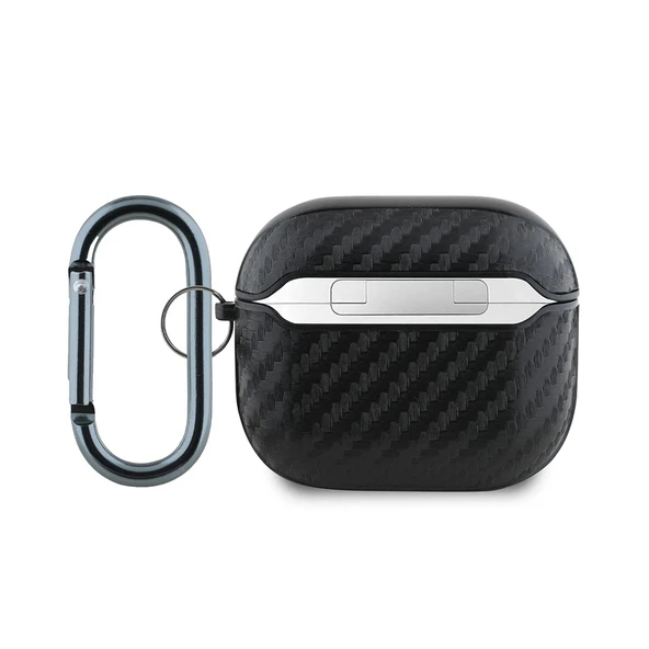 Apple Airpods 3. Nesil Kılıf Redbull Orjinal Lisanslı PU Karbon Fiber Tasarımlı Askı Aparatlı Kapak - 2