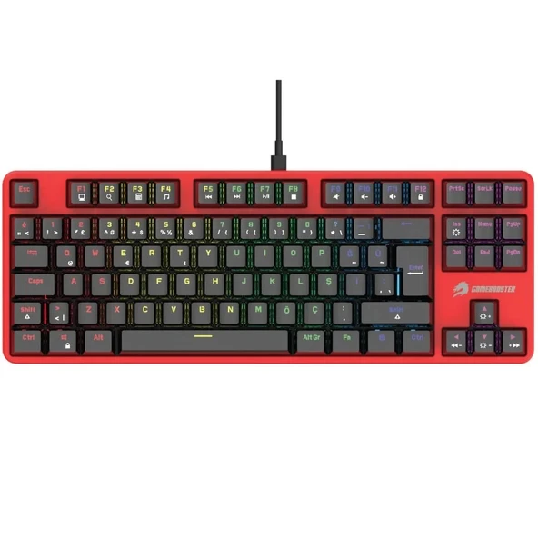 GameBooster GM06B PLUS TKL Red Switch RGB Mekanik Gaming Klavye - 1