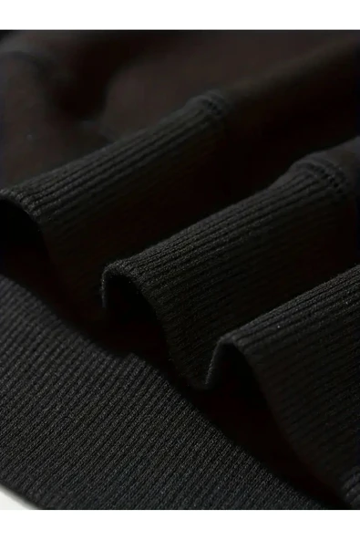 Eşofman Takımı Kapşonlu Paris Baskılı Şardonlu ve Pamuklu yumuşak kalın ürün 2'li set combin - Resim 6