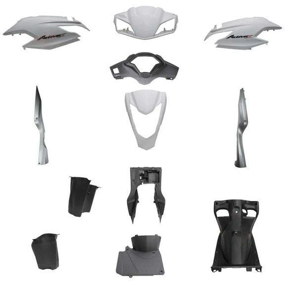 Honda Activa S 125 Grenaj Seti Beyaz