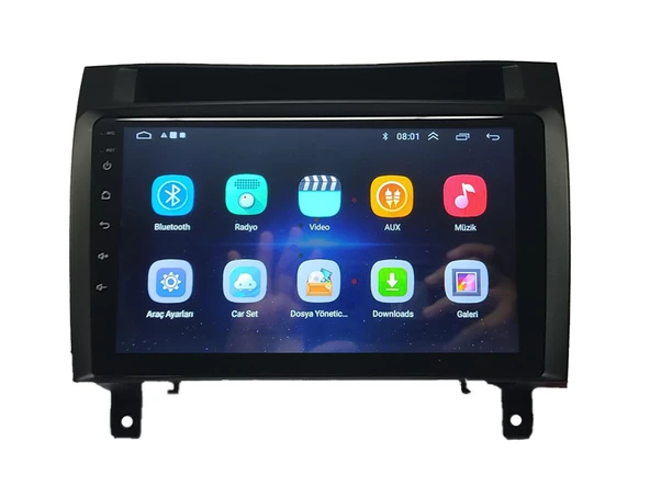 MERCEDES SLK 2004/2010 9 İNÇ 6-64 - Resim 2