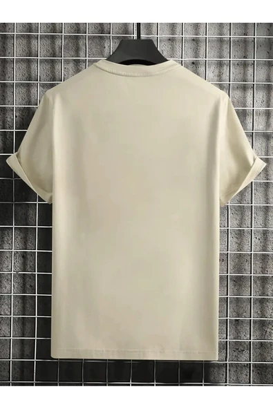 Oversize Los angeles Calıfornıa Baskılı T-shirt Unisex Pamuklu Bisiklet Yaka Kısa Kollu - 2