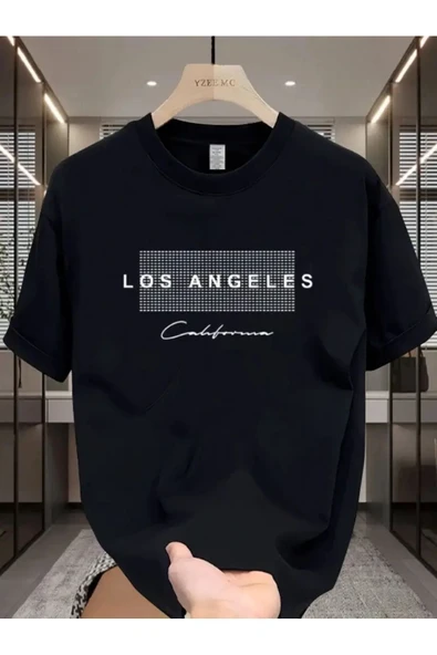 Los Angel CLF imza tasarım Baskılı özel Unisex Tshirt - 1