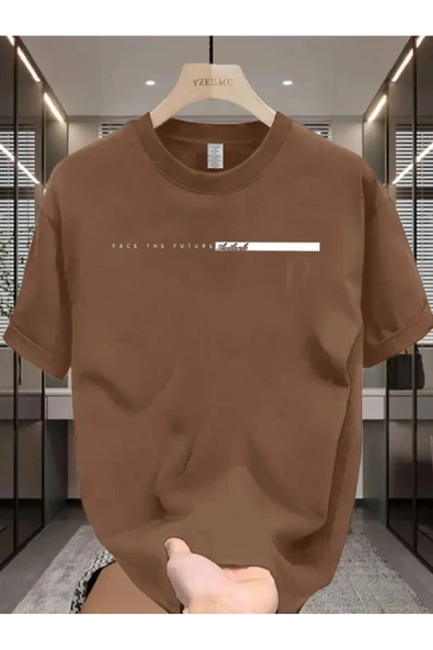 Face To Future Baskılı Oversize Tshirt ürün görseli