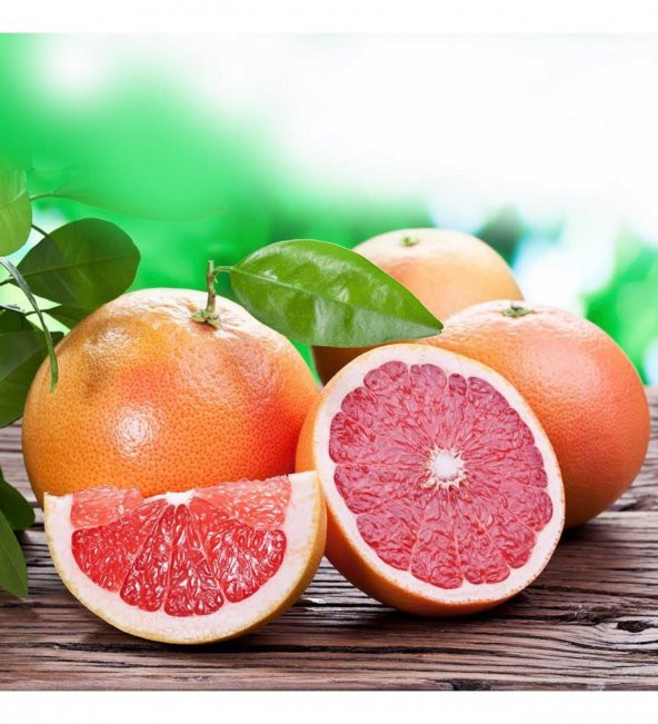 TÜPLÜ AŞILI STAR RUBY İÇİ DIŞI KIRMIZI GREYFURT FİDANI YAŞ 2 BOY 90-110 CM SOĞUKLARA DAYANIKLI ürün görseli 1