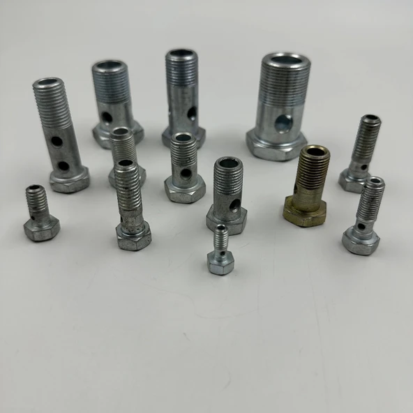 Delikli Mazot Civatası Kısa M8x1 - Resim 4