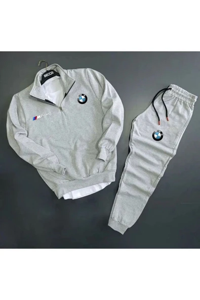 Eşofman Takımı Bmw Mpower Baskılı Unisex Eşofman Takımı 2'li set combin - 3